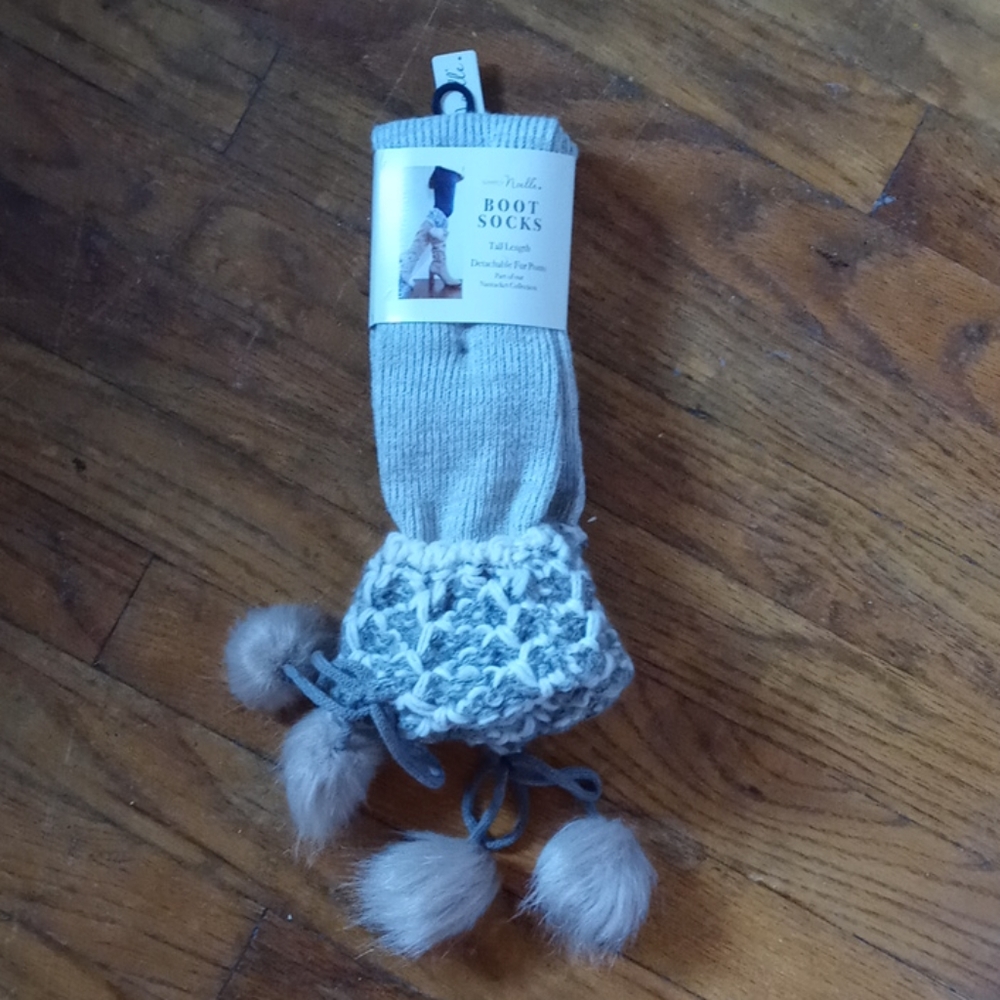 NWT Simply Noelle Boot Socks